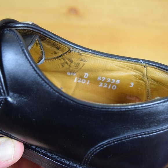 NWOB Allen Edmonds Cornell Split Toe Single Monk Strap Men\'s Shoes Sz 8.5D main image 2
